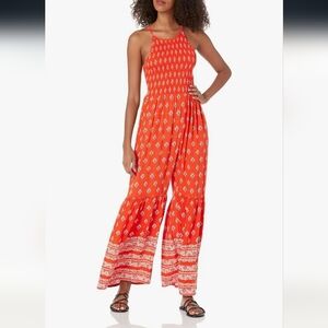 NWOT Angie Wide Leg Boho Jumpsuit